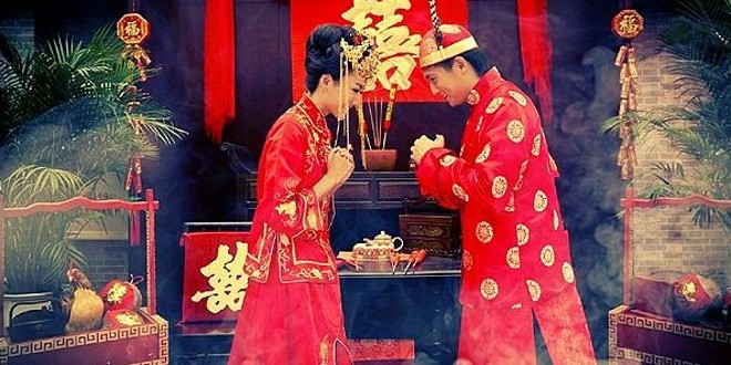 Image result for Marriage ceremony in ancient China